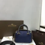 Delvaux Cool Box Mini Bag Original Authentic Luxury Leather