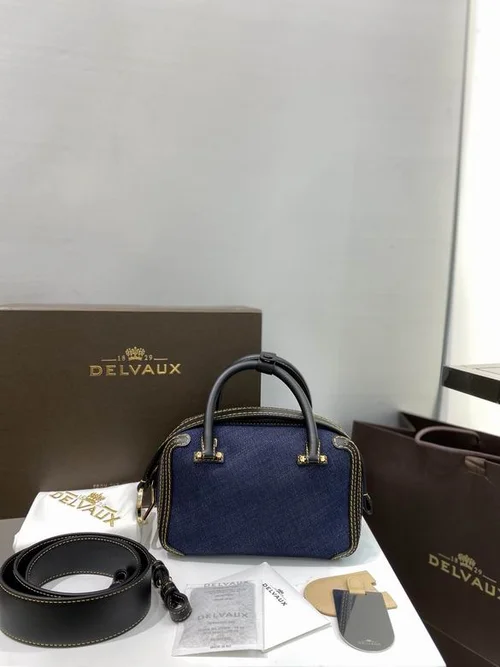 Delvaux Cool Box Mini Bag Original Authentic Luxury Leather