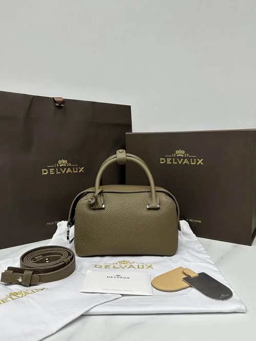Delvaux Cool Box Mini Bag Original Authentic Luxury Leather