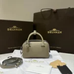 Delvaux Cool Box Mini Bag Original Authentic Luxury Leather