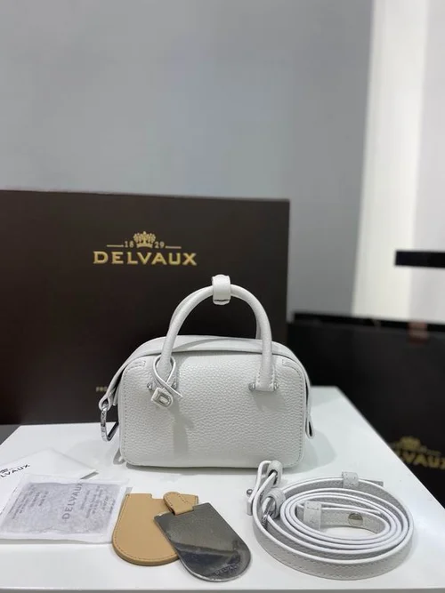 Delvaux Cool Box Mini Bag Original Authentic Luxury Leather