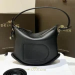 Delvaux Pin Swing Bucket Bag Original Authentic Luxury Leather