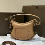 Delvaux Pin Swing Bucket Bag Original Authentic Luxury Leather