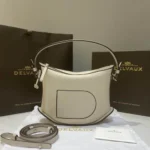 Delvaux Pin Swing Bucket Bag Original Authentic Luxury Leather
