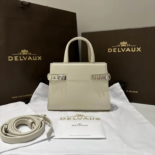 Delvaux Tempete Crush MM Bag Original Authentic Luxury