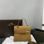 Delvaux TP Small Tote Bag Original Authentic Luxury Leather