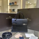 Delvaux TP Small Tote Bag Original Authentic Luxury Leather