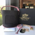 Delvaux Original Bucket Bag Small Drawstring Authentic Luxury