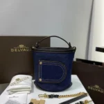 Delvaux Original Bucket Bag Small Drawstring Authentic Luxury