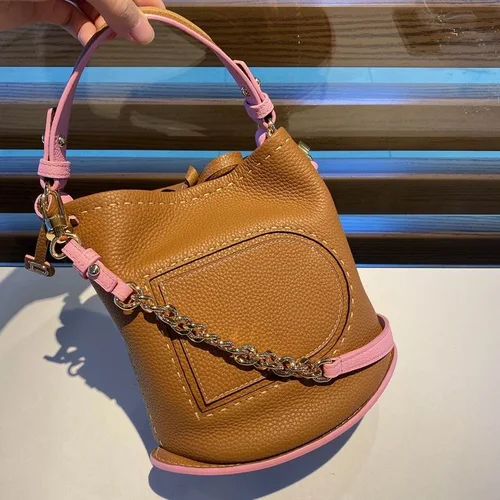 Delvaux Original Bucket Bag Small Drawstring Authentic Luxury