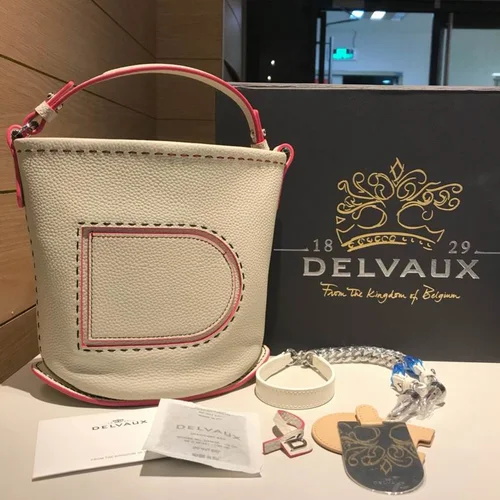 Delvaux Original Bucket Bag Small Drawstring Authentic Luxury