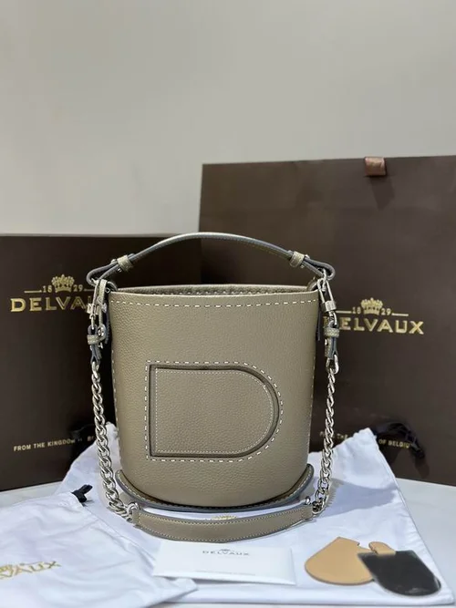 Delvaux Original Bucket Bag Small Drawstring Authentic Luxury