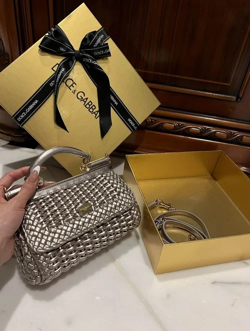 Dolce & Gabbana Women's Handbag Original Authentic Luxury Leather