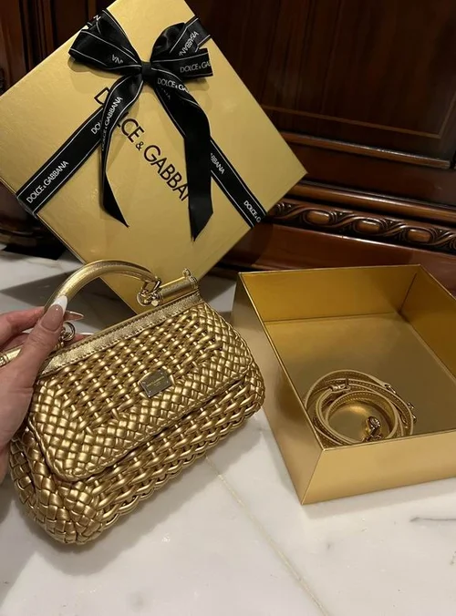 Dolce & Gabbana Women's Handbag Original Authentic Luxury Leather