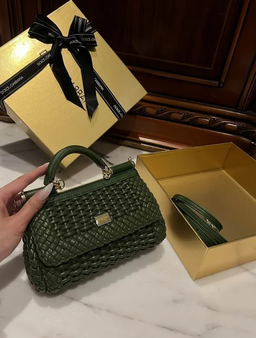 Dolce & Gabbana Women's Handbag Original Authentic Luxury Leather