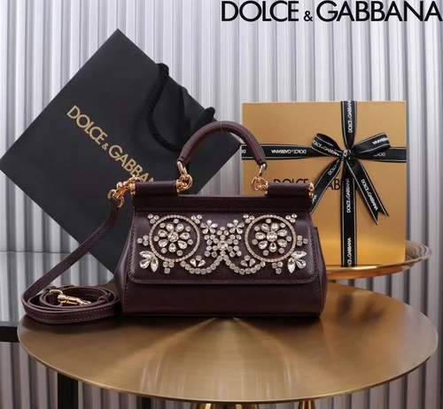 Dolce & Gabbana Women's Handbag Original Authentic Luxury Leather