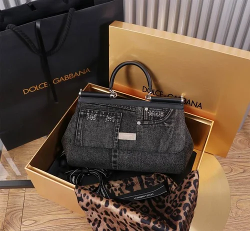 Dolce & Gabbana Women's Handbag Original Authentic Luxury Leather