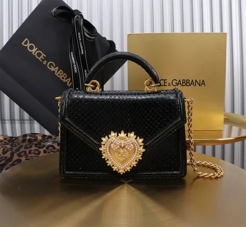 Dolce & Gabbana Women's Handbag Original Authentic Luxury Leather