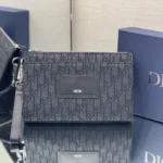 11 Dior Men's Designer Bag Luxury Oblique Canvas Briefcase