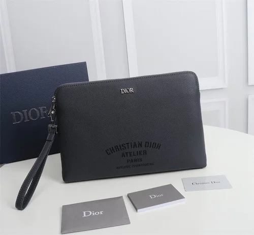 11 Dior Men's Designer Bag Luxury Oblique Canvas Briefcase