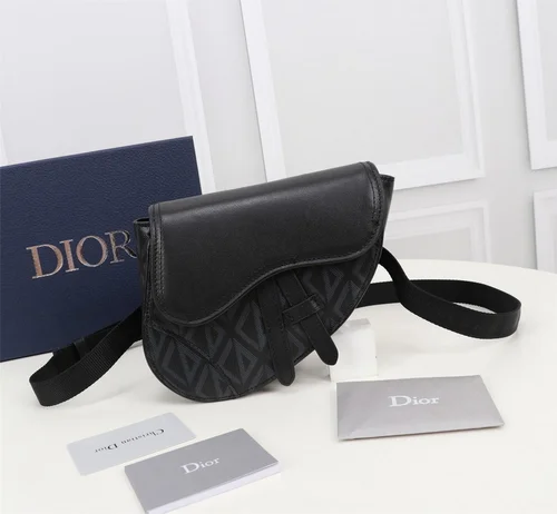 11 Dior Men's Designer Bag Luxury Oblique Canvas Briefcase