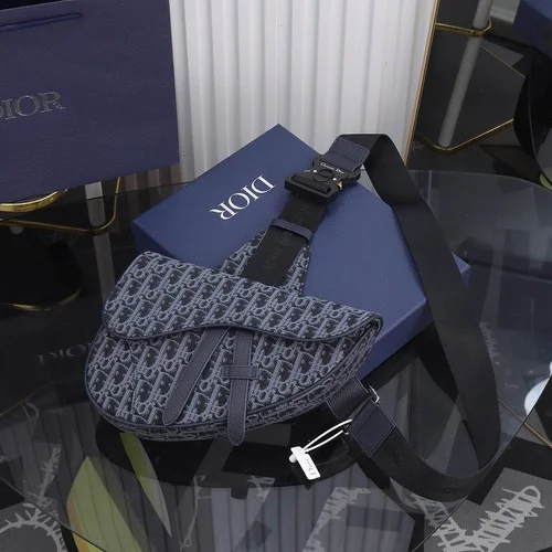 11 Dior Men's Designer Bag Luxury Oblique Canvas Briefcase