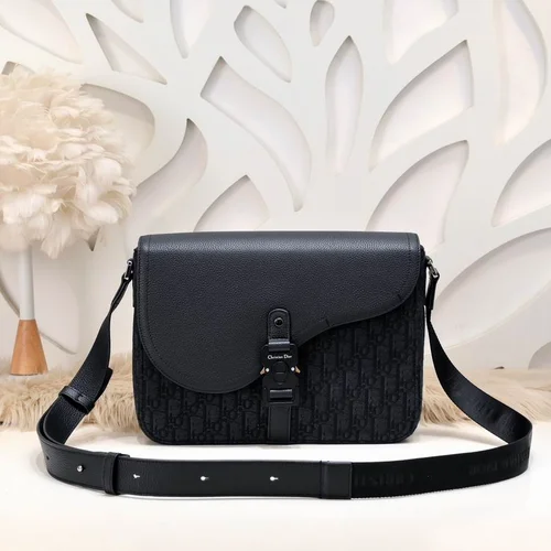 11 Dior Men's Designer Bag Luxury Oblique Canvas Briefcase