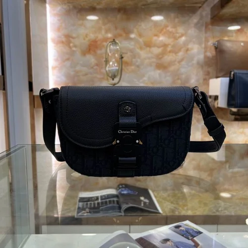 11 Dior Men's Designer Bag Luxury Oblique Canvas Briefcase