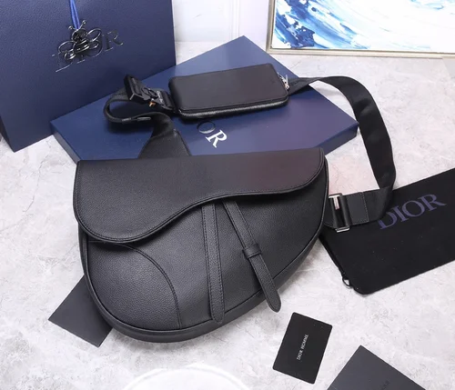 11 Dior Men's Designer Bag Luxury Oblique Canvas Briefcase