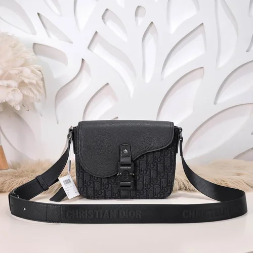 11 Dior Men's Designer Bag Luxury Oblique Canvas Briefcase