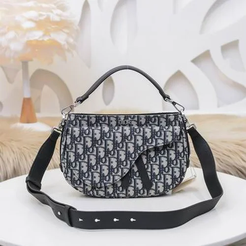 11 Dior Men's Designer Bag Luxury Oblique Canvas Briefcase