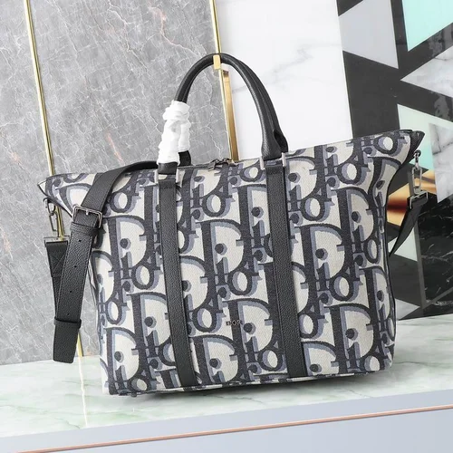 11 Dior Men's Designer Bag Luxury Oblique Canvas Briefcase