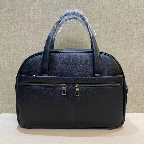 11 Dior Men's Designer Bag Luxury Oblique Canvas Briefcase