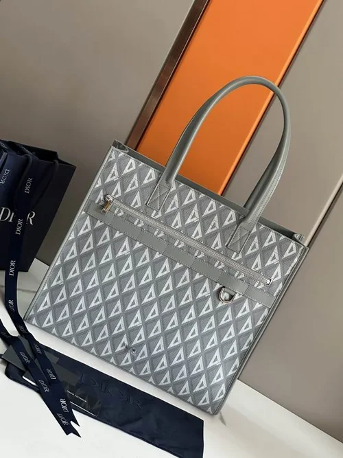 11 Dior Men's Designer Bag Luxury Oblique Canvas Briefcase