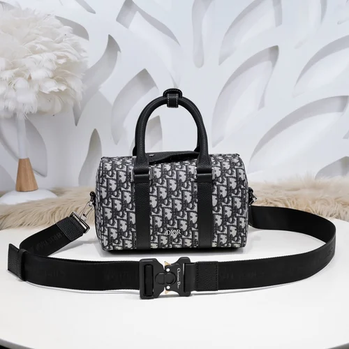 11 Dior Men's Designer Bag Luxury Oblique Canvas Briefcase