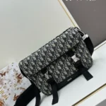 11 Dior Camp Messenger Bag Large Canvas Women Luxury Oblique