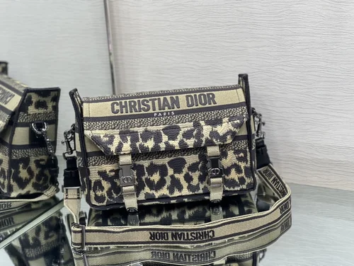 11 Dior Camp Messenger Bag Large Canvas Women Luxury Oblique