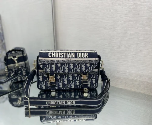 11 Dior Camp Messenger Bag Large Canvas Women Luxury Oblique