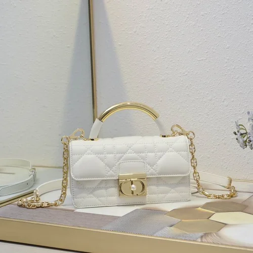 11 Dior Jolie Small Top Handle Bag Women Luxury Designer