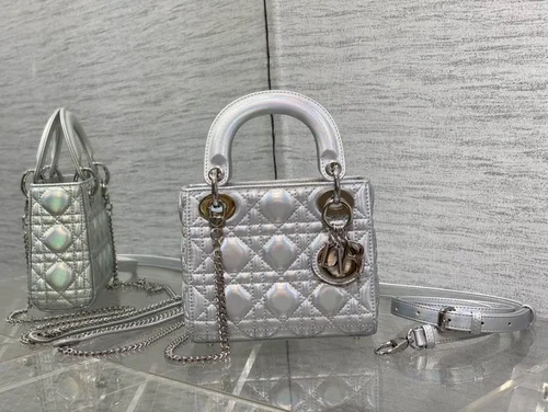 11 Dior Lady Bag Small Women Luxury Cannage Quilted Icon