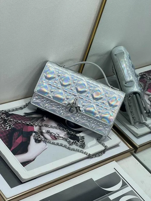 11 Dior Rama Chain Clutch Bag Women Luxury Evening Designer