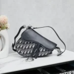 11 Dior Saddle Women Bag Medium Luxury Oblique Canvas