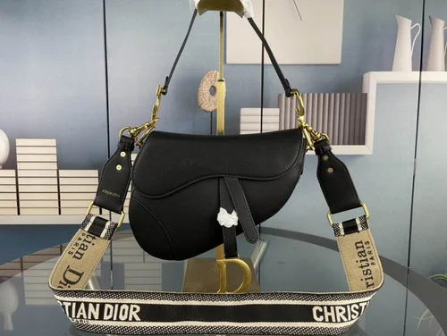 11 Dior Saddle Women Bag Medium Luxury Oblique Canvas