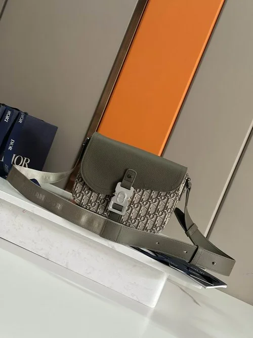 11 Dior Saddle Women Bag Medium Luxury Oblique Canvas