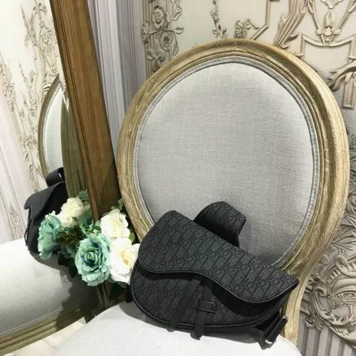 11 Dior Saddle Women Bag Medium Luxury Oblique Canvas