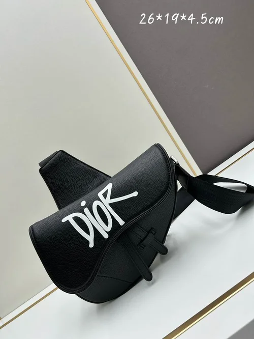 11 Dior Saddle Women Bag Medium Luxury Oblique Canvas