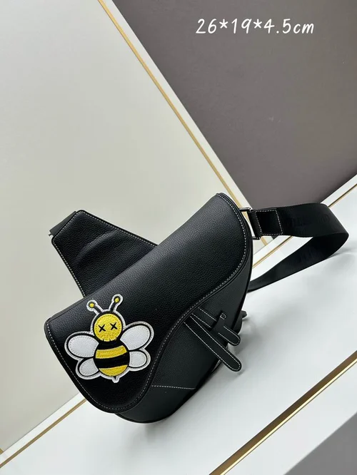 11 Dior Saddle Women Bag Medium Luxury Oblique Canvas