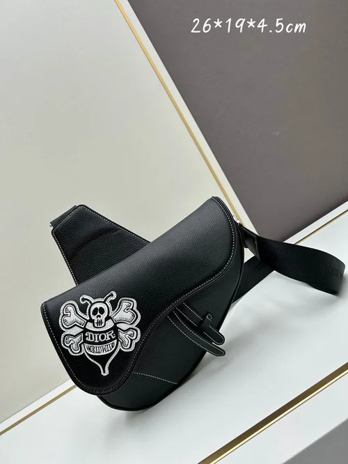 11 Dior Saddle Women Bag Medium Luxury Oblique Canvas