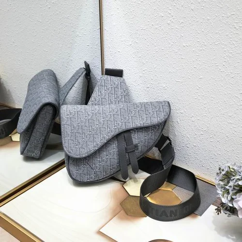 11 Dior Saddle Women Bag Medium Luxury Oblique Canvas