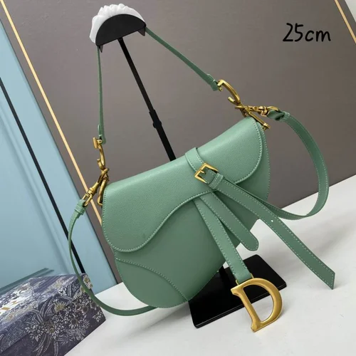 11 Dior Saddle Women Bag Medium Luxury Oblique Canvas